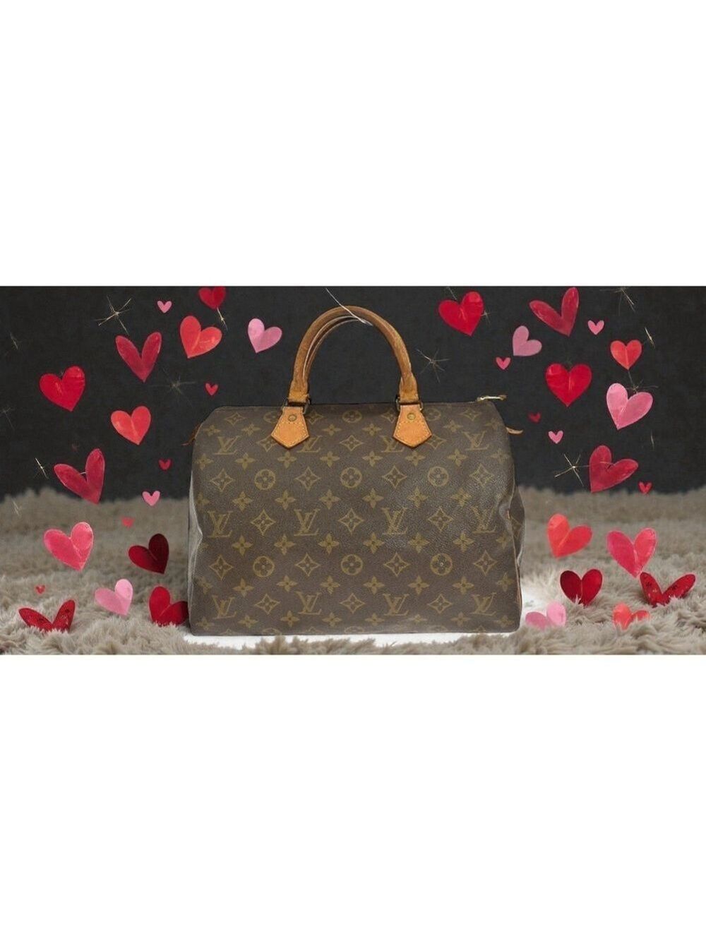 Louis Vuitton Speedy Shoulder Bag 30 Monogram, Dust Bag,Lock,key - Picture 2 of 16